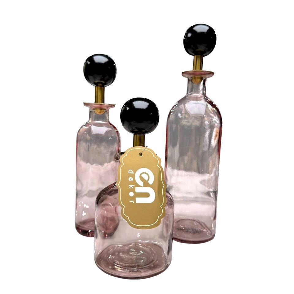 3'LÜ CAM ŞİŞE SET