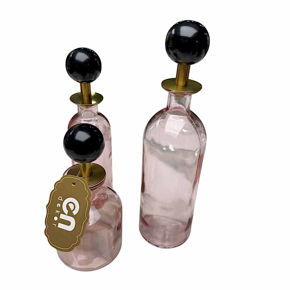 3'LÜ CAM ŞİŞE SET