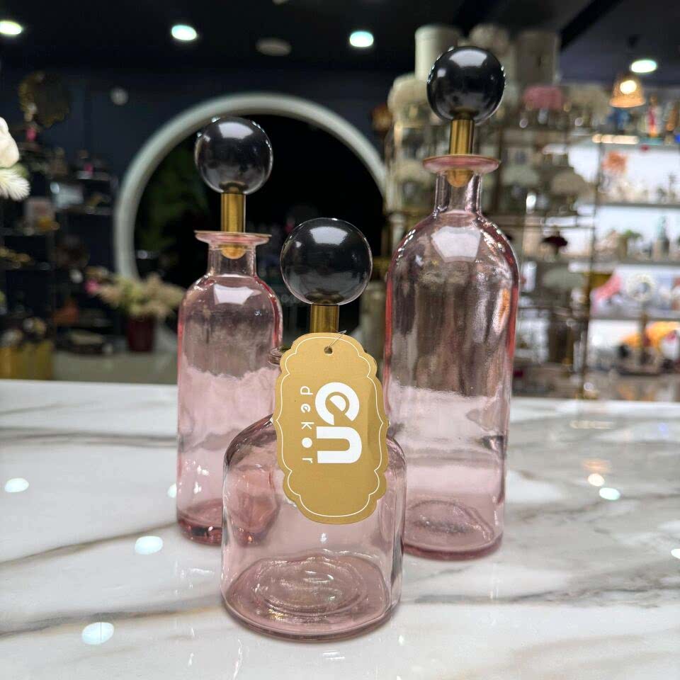 3'LÜ CAM ŞİŞE SET