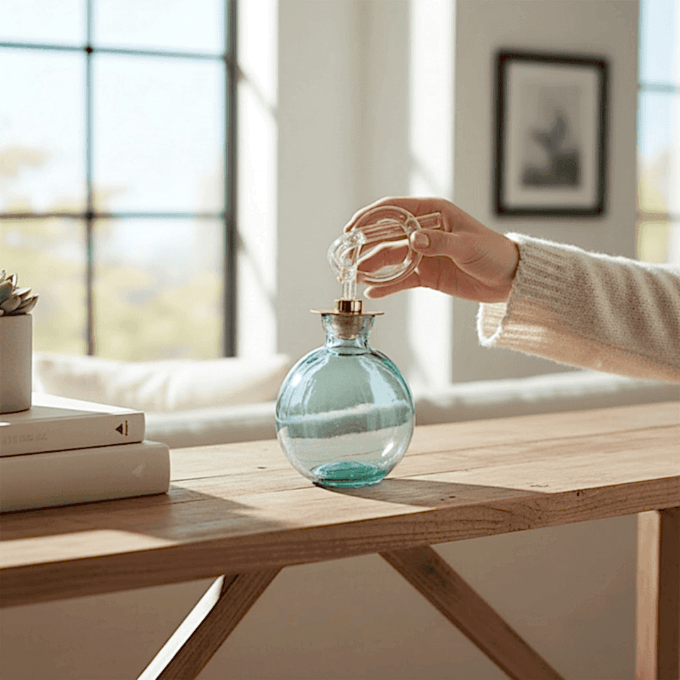 DEKORATİF CAM ŞİŞE