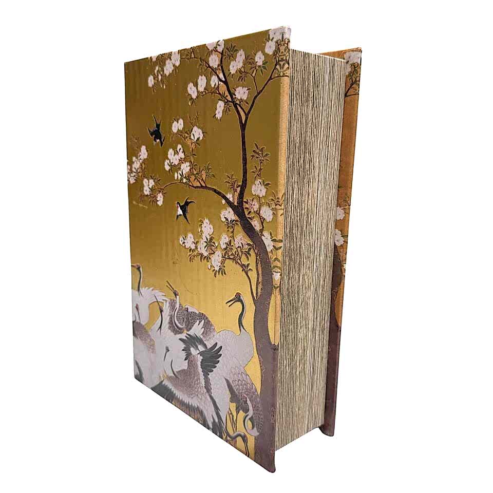 DEKORATİF KİTAP KUTUSU GOLD