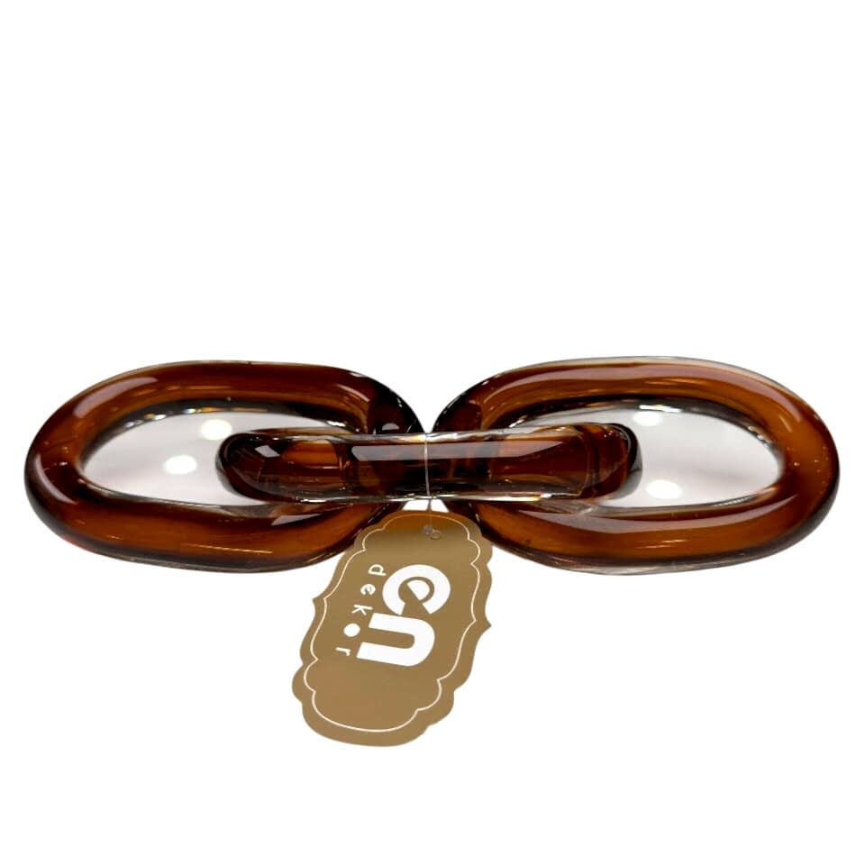 CAM ZİNCİR OBJE AMBER